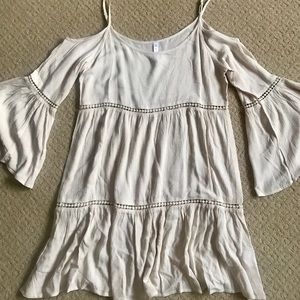 Flowy cream dress